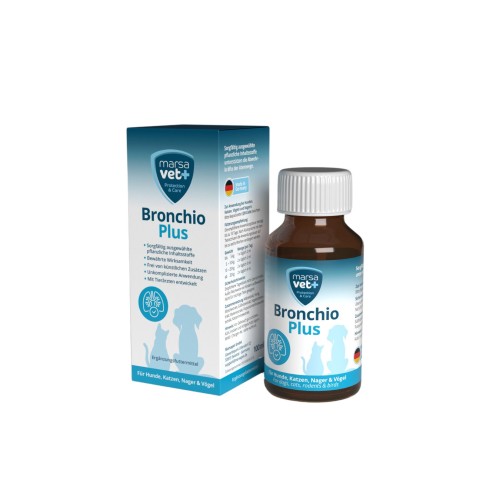 Marsavet Bronchio Plus Krople 100 ml dla psów i kotów